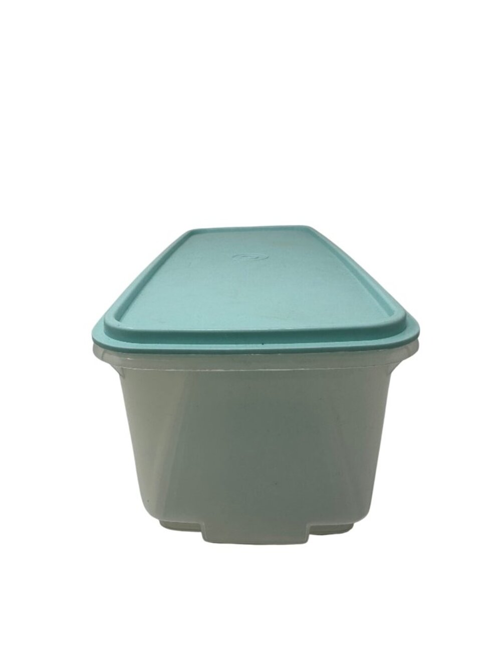 Tupperware Aqua Large Load Rectangle Bread Storage Container With Lid - Picture 2 of 9